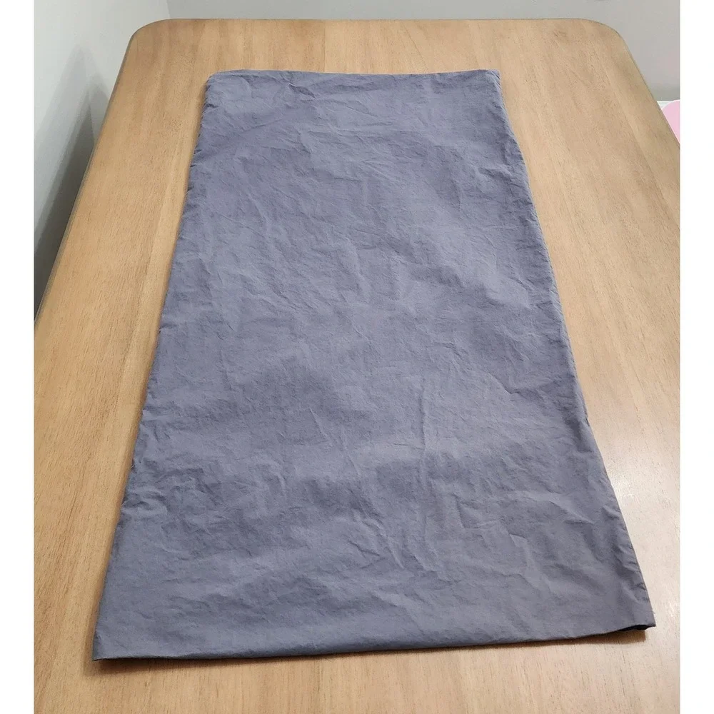 Brooklinen King Size Dark Gray Pair Of Pillowcases 100 % Cotton